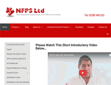 Tablet Screenshot of nfps.info
